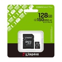 [SDCS3/128GB] Kingston - Tarjeta de Memoria Micro SD 128GB Canvas Select Plus S3 100MB/s UHS-I Clase 10