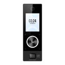 [DS-K1T323MBWX-QRE1(O-STD)] Hikvision - Terminal Facial Min Moe WiFi y PoE con Lector Tarjetas Virtuales Bluetooth con HikConnect Teams 1000 Rostros y 3,000 Huellas para Exterior IP65