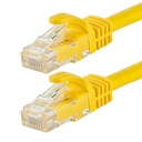 [DH-PFM972-6U-2-yellow] Dahua - Patch Cord Cable de Conexión UTP CAT6 (Categoria 6) RJ45 100% Cobre 24 AWG Amarillo [2 Metros]