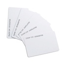 [ID-EM] Dahua - Tarjeta de Proximidad ID para Control de Acceso 125KHZ Blanca (Tipo EM)