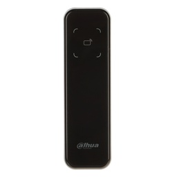[DHI-ASR2200A] Dahua - Lector de Acceso de Reconocimiento de Tarjetas (IC Mifare) de Identificación Sin Contacto Comunicación RS-485 y Wiegand IP66 Uso en Interiores y Exteriores