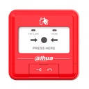 [DHI-HY-C121-CTXF] Dahua - Estacion Manual de Alarma de Emergencia Convencional de 2 Hilos Sin Polaridad DC16V-DC28V [WisuAlarm]