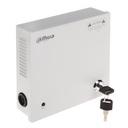 [DH-PFM340-5CH] Dahua - Fuente de Poder Centralizada de 12V 4A con Distribuidor para 5 Camaras Indicadores Led por Canal Voltaje de Entrada de AC90V-264V Fusibles Intercambiables Gabinete Metalico con Cerradura Protección Contra Descargas