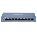 [DS-3E0109P-E/M(C)] Hikvision - Switch POE 8 Puertos a 10/100 Mbps + 1 Puerto Uplink (115W - 300m)