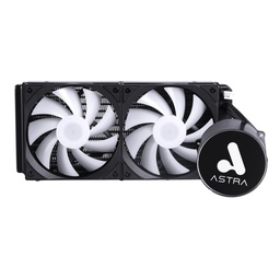 [ASXH240B] Astra - Refrigeración Líquida para CPU Intel/AMD ARGB 240mm 2xFan 71.5CFM [Negro]