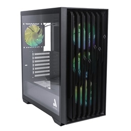 [ASC16] Astra - Case Gaming  4 FAN RGB  [Negro]