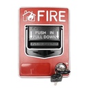 [DHI-HY-C124] Dahua - Estación Manual de Alarma Contra Incendios Convencional Activación por Tracción (Pull Station) Voltaje de Operación de 9 VCC a 28 VCC Corriente de Alarma de 45 mA Certificación CE Montaje en pared para uso... [Convencional]