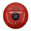 [DHI-HY-C123] Dahua - Estación Manual de Alarma Contra Incendios Convencional Diseño Circular Interfaz de Dos Hilos Sin Polaridad Voltaje de Operación de 9 VCC a 30 VCC Corriente de Alarma de 10 mA Indicador LED Rojo Cumplimiento... [Convencional]
