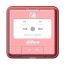 [DHI-HY-A0321-CTXF] Dahua - Estación Manual de Alarma Contra Incendios Direccionable con Cubierta Protectora Botón de Alarma Tipo Pulsador Interfaz de Dos Hilos Sin Polaridad Salida de Contacto Normalmente Abierto Independiente... [WisuAlarm]