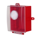 [DH-HY-HSG01] Dahua - Caja Estanca para Sirena con Estrobo Grado de Protección IP65 Material ABS Instalación de Montaje en Pared Color Rojo Dimensiones 150 mm × 170 mm × 89 mm Compatible con Sirenas Estroboscópicas DHI-HY-1500 y DHI-HY-C151