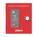 [DHI-HY-1221-CTXF] Dahua - Botón de Emergencia Start/Stop Direccionable para Sistema de Extinción por Gas Comunicación de Dos Hilos sin Polaridad Voltaje de Operación 24 VCC Indicadores LED Multi-estado Rojo Dimensiones 127 mm x 149 mm x 40 mm [Direccionable]