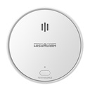 [DHI-HY-SA20A] Dahua - Detector de Humo Autónomo Fotoeléctrico Tecnología de Espectro Dividido Batería de Litio Reemplazable de 10 Años Alarma Audible de 85 dB a 3 metros Función de Silencio por Control Remoto Infrarrojo Montaje en Techo Cobertura...