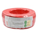 [2X16AWG] Dahua - Bobina de Cable Blindado para Alarma Contra Incendios de 2 Hilos Calibre 16 AWG Conductores de Cobre Sólido Aislamiento de PVC Altamente Ignífugo UL105°C Blindaje de Papel de Aluminio con Hilo de Drenaje Cubierta de PVC...