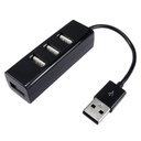 [ADA067] Hub USB con 4x Puertos USB-A 2.0 [Negro]