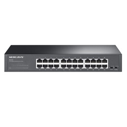 [MS124GS] Mercusys - Switch de Escritorio/Rack de 24 Puertos Gigabit