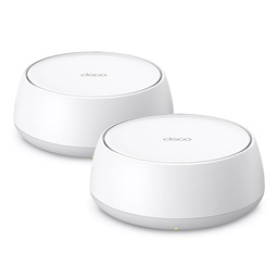 [BE22-2PACK] TP-Link - Router Inalámbrico Wi-Fi 7 Mesh IA Doble Banda de 3.6 Gbps 2 Puertos Gigabit BE3600 WiFi7 [2 Unidades]
