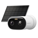 [MC410-KIT] Mercusys - Kit de Cámara de Seguridad HD 2K Visión Nocturna a Color con Energía Solar Batería Integrada de 5200mAh