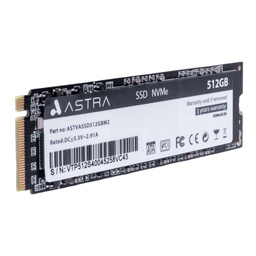 [ASTVASSD512GBM2] Astra - Disco de Estado Solido 512Gb M.2 NVMe