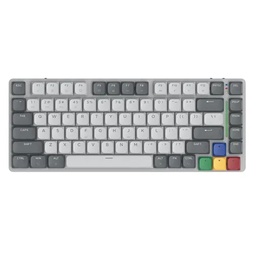 [MK922-GYDGY(EMD)] Fantech - Teclado Atom HE68 PRO Inalámbrico SW Esmeralda [Gris]