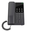 [GHP621] Grandstream - Teléfono IP para Hotelería 2 cuentas SIP 2 líneas 3 teclas programables 10 teclas de marcación rápida un puerto de red 100 Mbps con PoE altavoz HD en el auricular