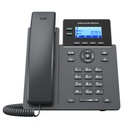 [GRP2602W] Grandstream - Teléfono IP Wi-Fi 2 líneas 4 cuentas SIP pantalla LCD retroiluminada 2.4 pulgadas 132x48 Wi-Fi 6 doble banda 2.4 GHz y 5 GHz 802.11a/b/g/n/ac/ax dos puertos 10/100 Mbps