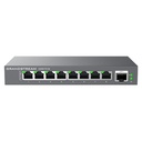 [GWN7701M] Grandstream - Switch No Administrable Multi-Gigabit 8 puertos RJ45 100/1000/2500 Mbps y 1 puerto SFP+ de fibra con conectividad de 1 o 10 Gigabit capacidad de conmutación de 60Gbps sin PoE