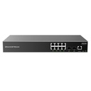 [GWN7801] Grandstream - Switch Administrable switch Capa 2+ con 8 puertos Gigabit Ethernet y 2 puertos SFP capacidad de conmutación de 20Gbps sin PoE
