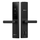[CS-DL20F-R101-WBCP-BK(5085)] Ezviz - Cerradura Inteligente Wi-Fi + Bluetooth con Reconocimiento Facial 3D y de Venas de la Palma Huella Digital Código Tarjeta y Llave Apertura Remota por App Batería Recargable [Negra]