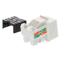 [AW121NXT27] Nexxt - Keystone Jack RJ45 Tipo 110 CAT6 (Categoría 6) (Blanco) [Unidad]