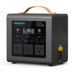 [MP6-PLUS] Marsriva - Estacion de Poder Portatil 600W [512WH/12.8V/40000MAH]