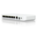 [USW-Flex-2.5G-8] Ubiquiti - UniFi Flex, Switch Gestionable Capa 2 con 8 Puertos 2,5 GbE y Uplink Combo 10G RJ45/SFP+, Conmutación de 60 Gbps y Alimentación USB-C o PoE+